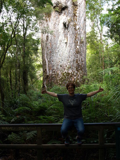 Wie breit dieser war kommt leider auf den Bilder nicht so gut raus, da meine Hilfsfotografen unbedingt mich ranzoomen mussten