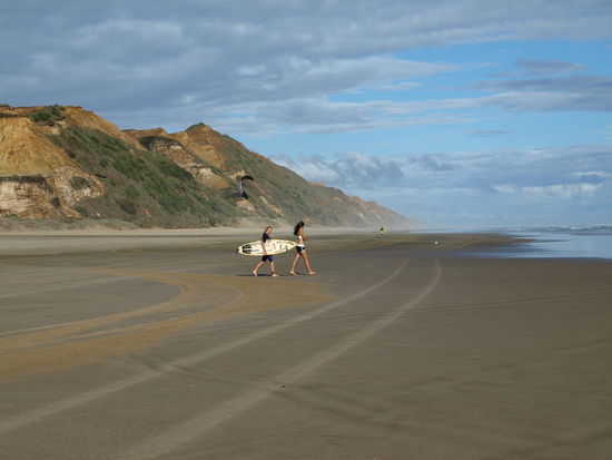 Aber auch Füßgänger oder Surfer