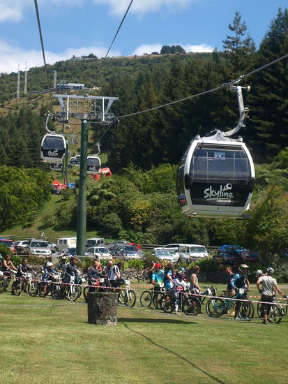 Die Skyline für die Faulen - und ich hab sie benutzt - aber eben auch die ganzen Biker