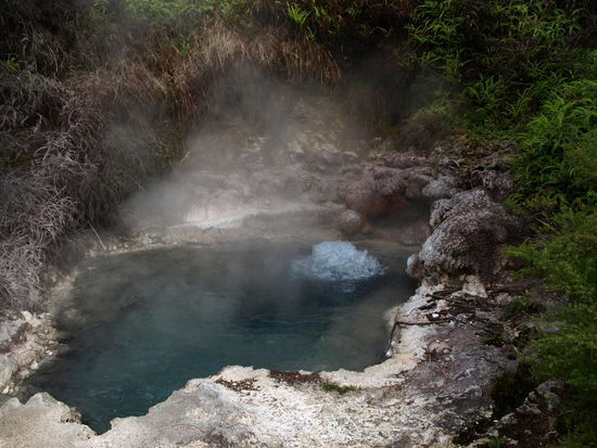 Eine heiße Quelle