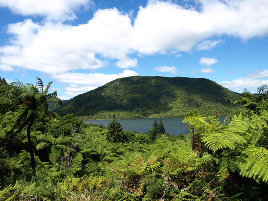 Der Green Lake vom Viewpoint zum Vergleich schimmert eher Grün
