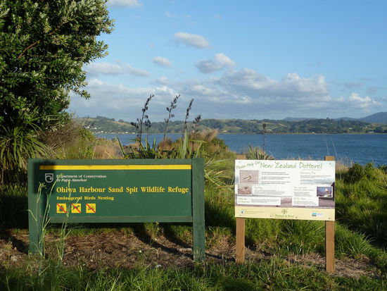und ein Vogelschutzgebiet, dass am Campingplatz anschließt