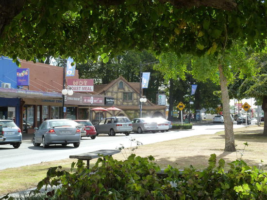 Matamata selber ist jetzt kein sehenswerter Ort - halt eine ganz typische neuseeländische Kleinstadt