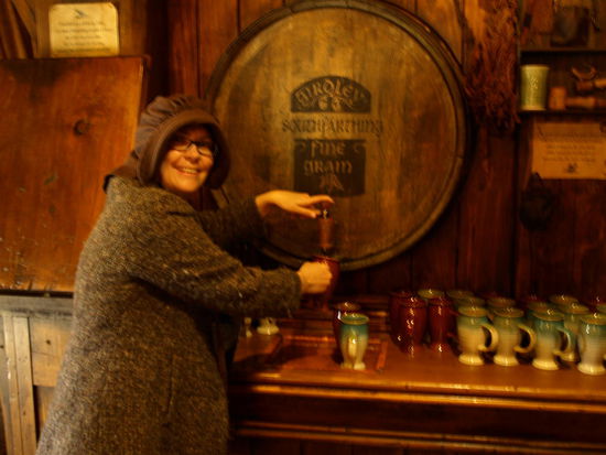 Jetzt ersteinmal ein frisches Bier vom Fass