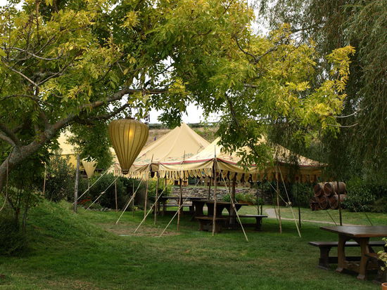 Sogar nen Biergarten gab es