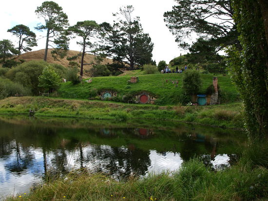 Jetzt hieß es das Auenland wieder zu verlassen - schön wars.