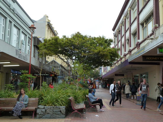 Upper Cuba Street - die ist richtige Fußgängerzone