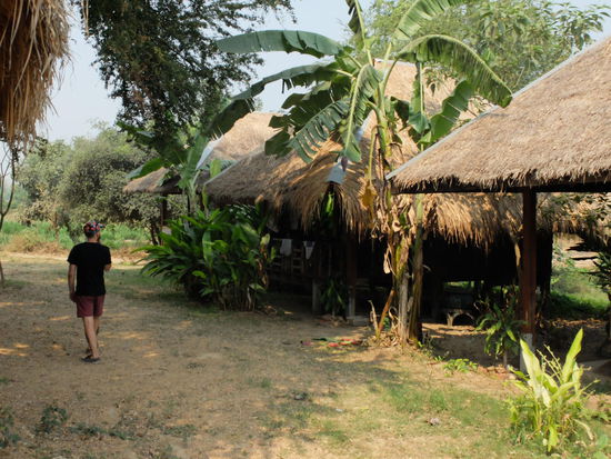 that's where volunteers stay mostly for four weeks