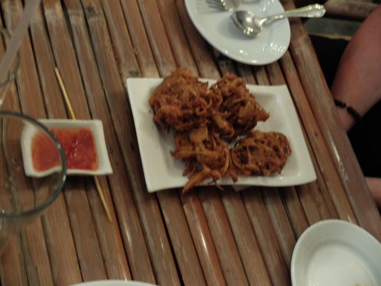 frittierte Banana-Blüten - heftig aber lecker