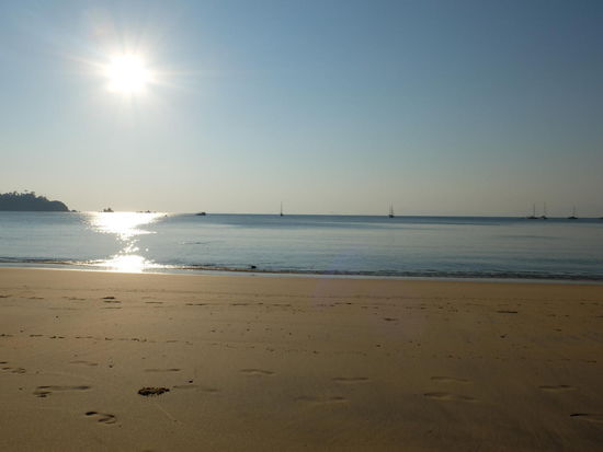 kleiner Spaziergang am Strand Richtung Norden 