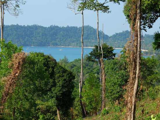 der Blick vom "Geheimtip"