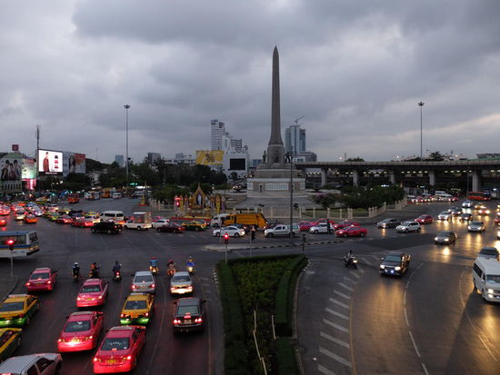 Zwischenstop am Victory Monument