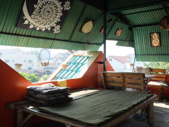 Die Dachterrasse vom Diva 2 - sehr zu empfehlen!!!