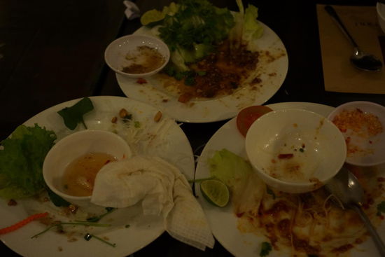 (Fast) alles aufgegessen