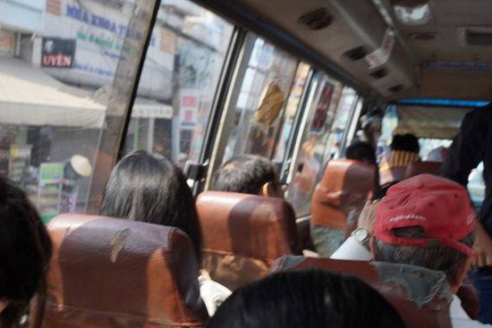 Weiter gings im Bus nach Ben Tre