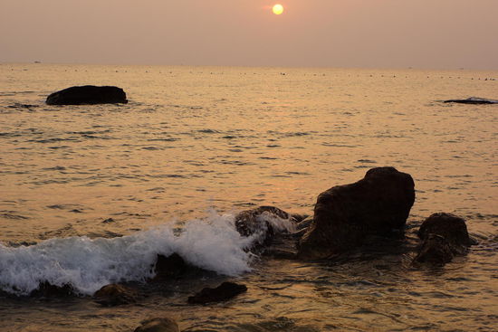 Idylle im Sonnenuntergang