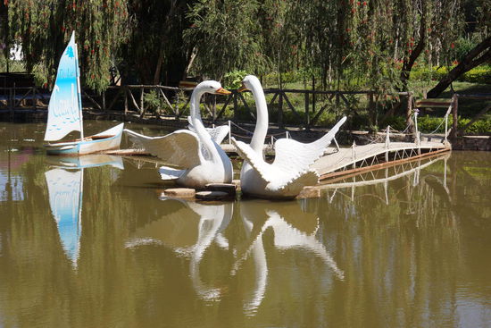 ...da weinen sogar die Schwaene