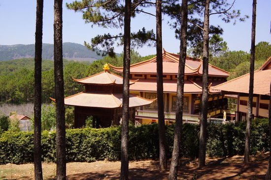 ...am Ziel dann wieder eine Pagode