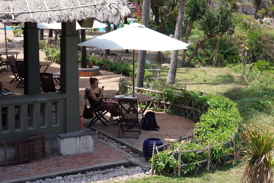 kleine Mittagspause im Ressort