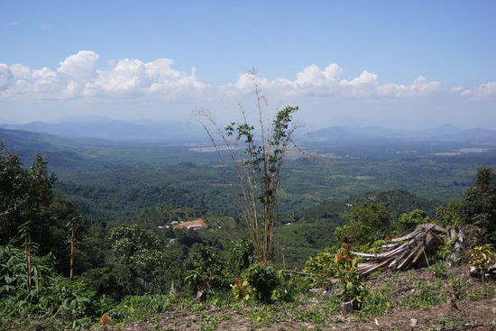 Blick auf die Ebene von Wotu