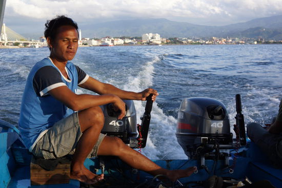 Es geht auf die Insel