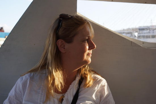 Dem Sonnenuntergang entgegen