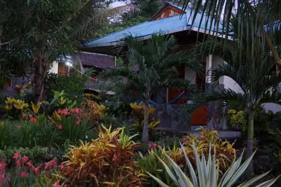 Unser Häuschen im tropischen Garten