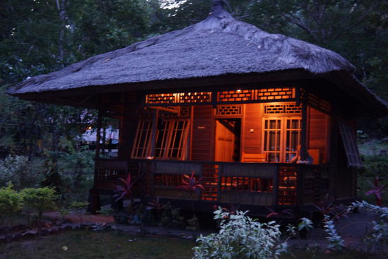 Unser Bungalow im Pulisan jungle Resort. Zugast bei Katrin Weise.