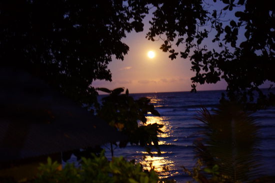 Der Mond ist aufgegangen...