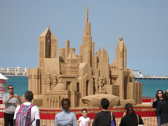 Dubai in Sand