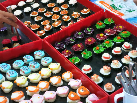 Kinder-Sushi auf dem Tempelfest!!