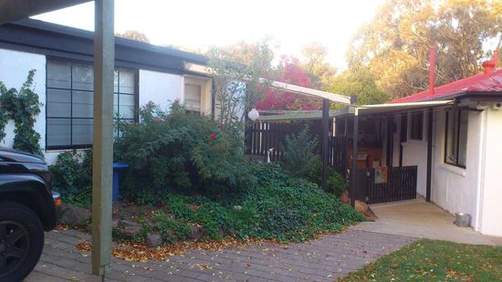 rechts das Haus, und links seht ihr mein kleines Reich 