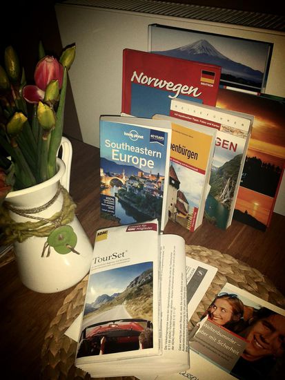 gut belesen ist halb gereist