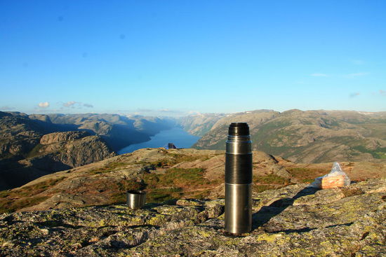 bei jeder Wanderung dabei-Tee