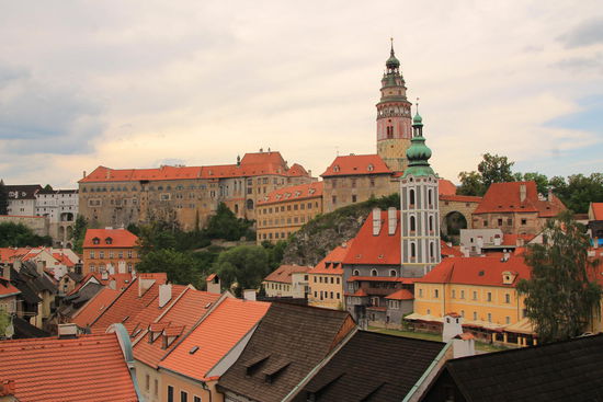 die Altstadt von Cesky Krumlov