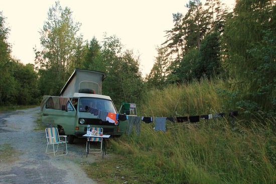 Tagesaufgabe Wäsche waschen erfüllt 