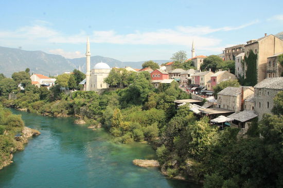 Blick auf den Fluss, Neretva