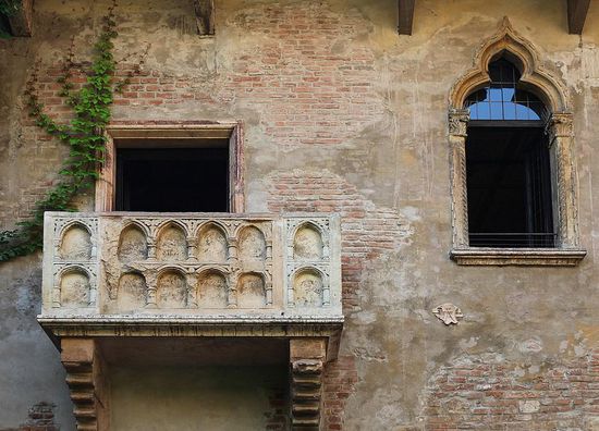 der angebliche Balkon der Julia