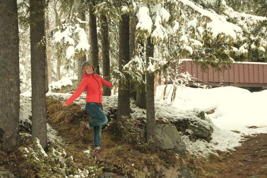 nein das ist kein Bild aus dem letzten Winterurlaub  
am 8. Mai schneite es auf 700 Hm!