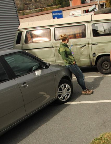 ein Skoda Fabia begleitet uns in den nächsten Tagen