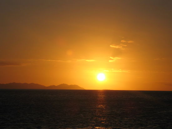 Sonnenuntergang auf den Whitsundays