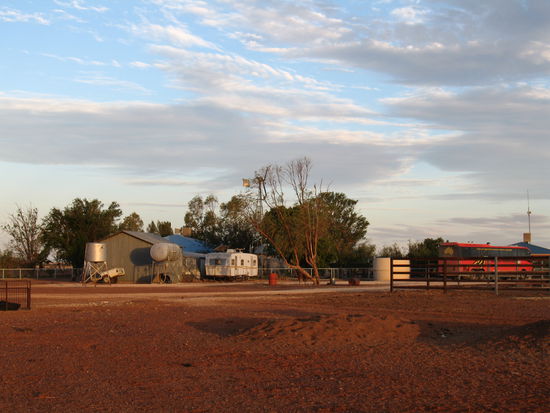 Die Farm, auf der wir uebernachtet haben