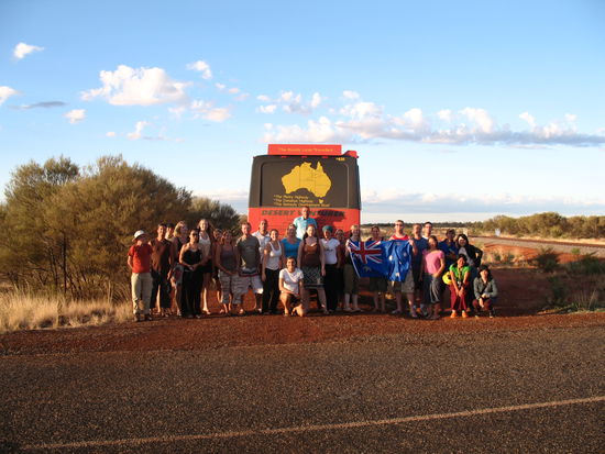 Gruppenfoto kurz vor Alice