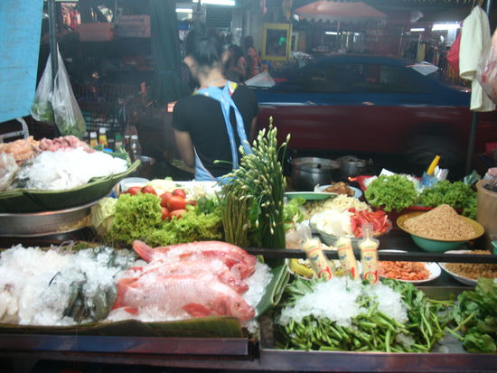 Eine Staßen-Garküche