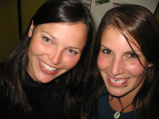 Lauren aus Kanada und ich