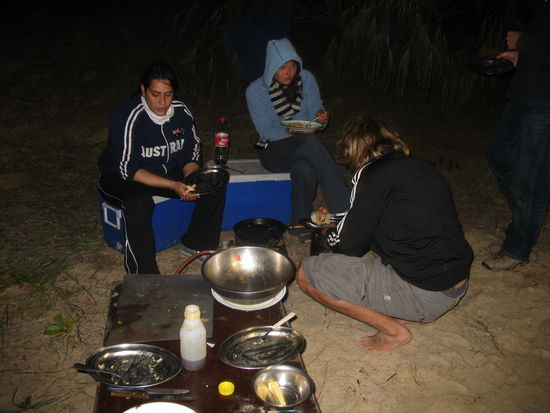 Abendessen ist fertig 