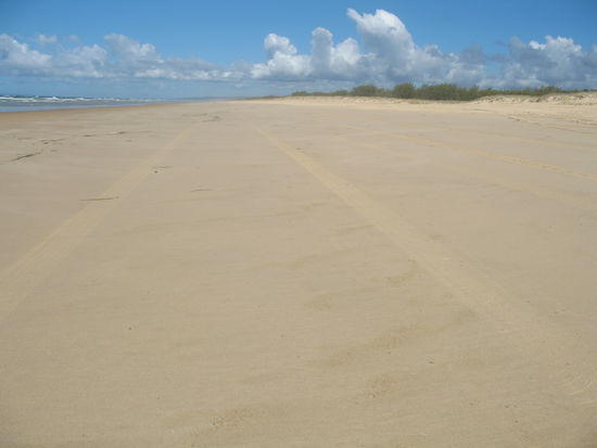 Die Strasse, in gutem Zustand!