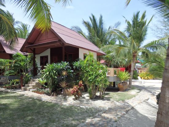 Strandbungalow, wir hatten das Glück diesen zu bekommen.
