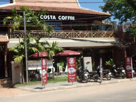 Guter Caffee aber recht teuer für hier, wir haben für unsere zwei kleinen Tassen 4,75 Dollar gezahlt..... dafür echt lecker.