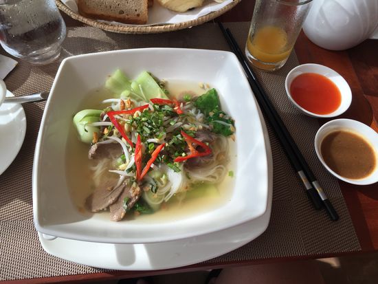 Khmer Suppe isst man hier auch zum Frühstück